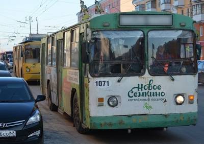 В Рязани на несколько маршрутов добавили троллейбусы