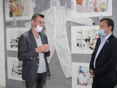 В Уфе открылась выставка на тему пандемии коронавируса
