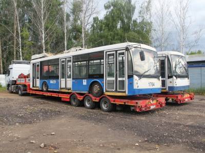 Еще 26 московских троллейбусов приехали в Нижний Новгород