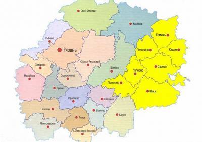 Опергруппа обновила «коронавирусную карту» Рязанской области