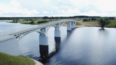 В Тверской области построили мост к курорту Завидово