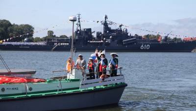 Калининградский оперштаб ограничил въезд в Балтийск на День ВМФ