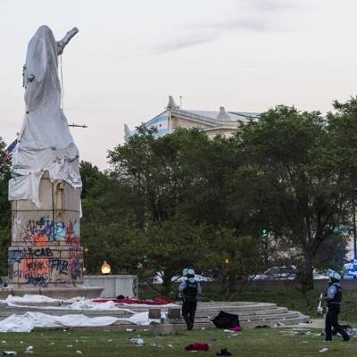 Власти американского Чикаго убрали из городского парка памятник Колумбу