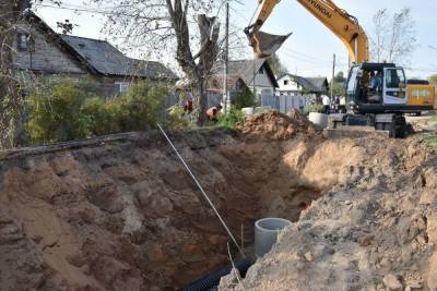 В Костроме ведутся работы по расширению канализационной сети