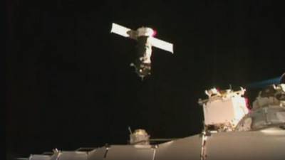 «Роскосмос» сообщил о проблемах при стыковке корабля «Прогресс МС-15» к МКС
