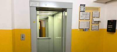 После вмешательства прокуратуры Карелии в нескольких домах Кондопоги запустили лифты