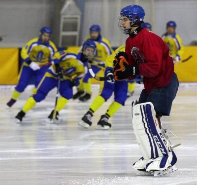 Хоккейная «Волга» проведет первую тренировку на родном льду