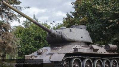Фрагменты легендарного советского танка Т-34 нашли в лесу под Калининградом