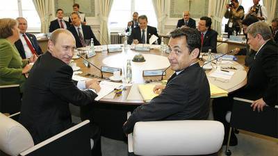 Саркози рассказал о случае с шоколадом на первой встрече с Путиным