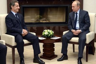 Саркози и Путин при первой встрече не поделили шоколадку