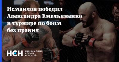 Исмаилов победил Александра Емельяненко в турнире по боям без правил