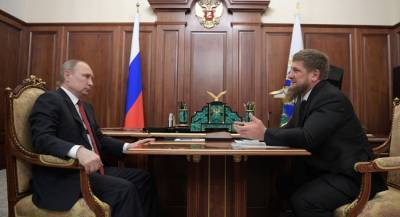 «По стойке «смирно»: Путин сделал Кадырова генерал-майором