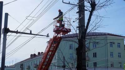 В Челябинске 69 тысяч человек остались без света из-за аварии