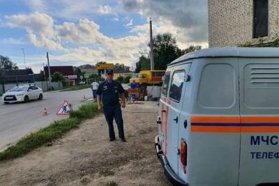 В Ясногорске ликвидировали крупную коммунальную аварию
