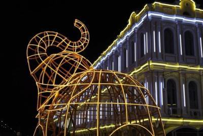 В центре Ставрополе открыли после реставрации арт-объект «Слон»
