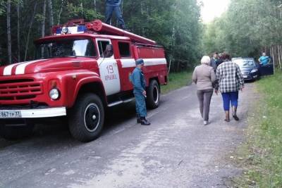 Потерявшуюся в Юрьевецком районе женщину пожарные искали несколько часов