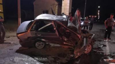 Пятеро погибших: страшная авария в Дагестане попала на видео