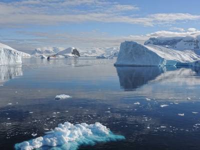 Утечка придонного метана впервые обнаружена в Антарктике