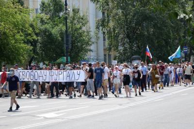 Массовые демонстрации против Путина на Дальнем Востоке набирают силу
