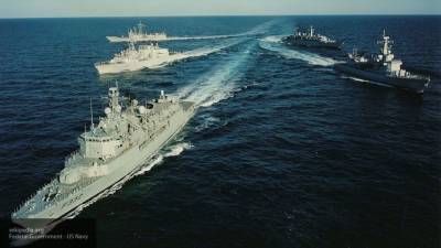 Корабли НАТО прибыли на учения в порт Одессы