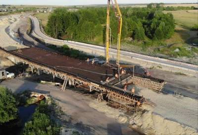 В Ульяновской области строится мост между Тереньгульским и Кузоватовским районами