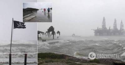 Ханна: на США обрушился мощный ураган. Фото и видео стихии