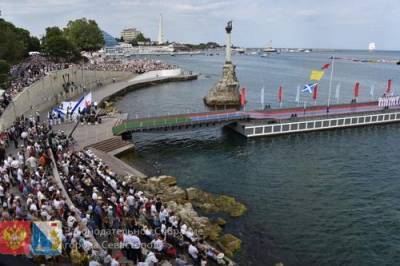 В Севастополе состоялся Парад кораблей и Военно-спортивный праздник в честь Дня Военно-Морского Флота России