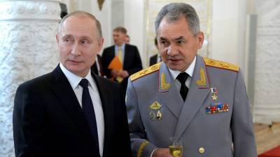 Шойгу представил Путину план для более объемного выполнения программы вооружения