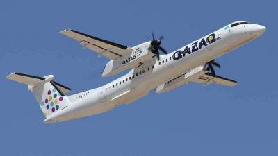 В Нур-Султане на самолёте Qazaq Air нашли следы повреждений. Эксплуатацию борта приостановили