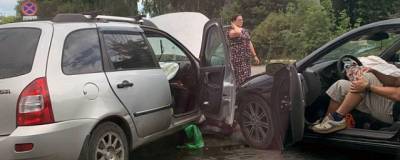 В Рязани в ДТП на проезде Шабулина пострадала водитель «LADA Kalina»