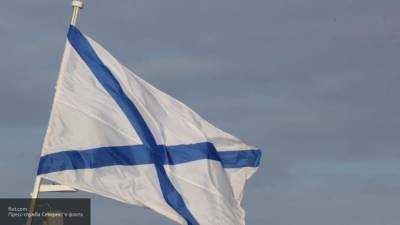 Самый большой Андреевский флаг был поднят в День ВМФ в Североморске