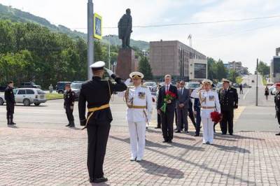 На Камчатке состоялся парад и военно-спортивный праздник по случаю Дня Военно-Морского Флота России