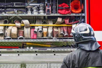 Пожар на территории пекарни в Пензе локализовали