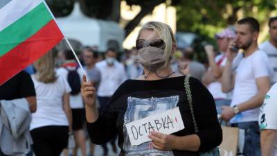 В Болгарии протестующие требуют отставки правительства