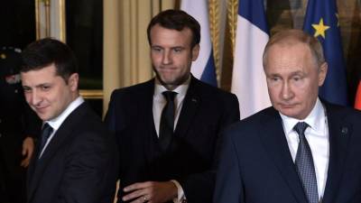 Путин и Зеленский обсудили конфликт в восточной Украине