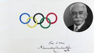 Олимпийские кольца де Кубертена проданы на аукционе за 185 тысяч евро