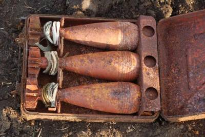 В Смоленске найдены опасные снаряды времен Великой Отечественной Войны