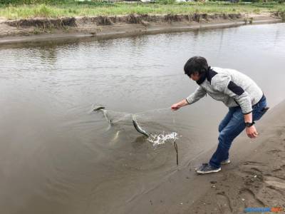 Экологи: рыбоохрана Макаровского района не увидела опутавшие реку Восточную браконьерские сети