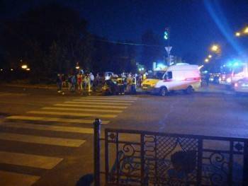 В серьезной аварии в центре Вологды пострадали трое