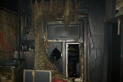 Ночью в Ивановской области сгорел дом
