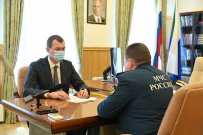 Вопросы организации защиты региона от ЧС обсудили в Хабаровском крае