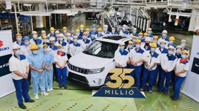 Венгерский завод Suzuki выпустил 3,5-миллионный автомобиль