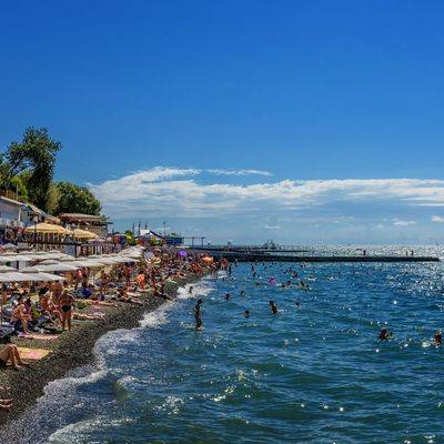 Черноморские и Азовские курорты Кубани заполнены более чем на 70%