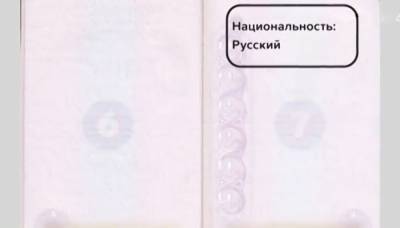 Милонов предложил вернуть в паспорт графу "национальность"