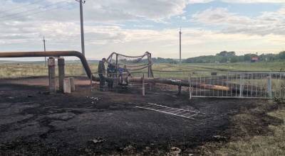 В Челябинской области восстановили подачу газа после удара молнии в газопровод