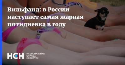 Вильфанд: в России наступает самая жаркая пятидневка в году