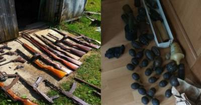От карабинов до револьверов: в Латвии изъято нелегальное оружие
