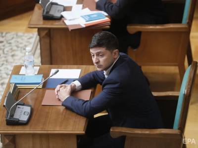 Зеленский вернул Раде не подписанным закон о кандидатском резерве для госслужбы