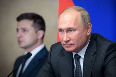 В Кремле оценили атмосферу во время разговора Путина и Зеленского