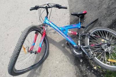 Под Тулой ребенок-велосипедист попал под колеса легковушки